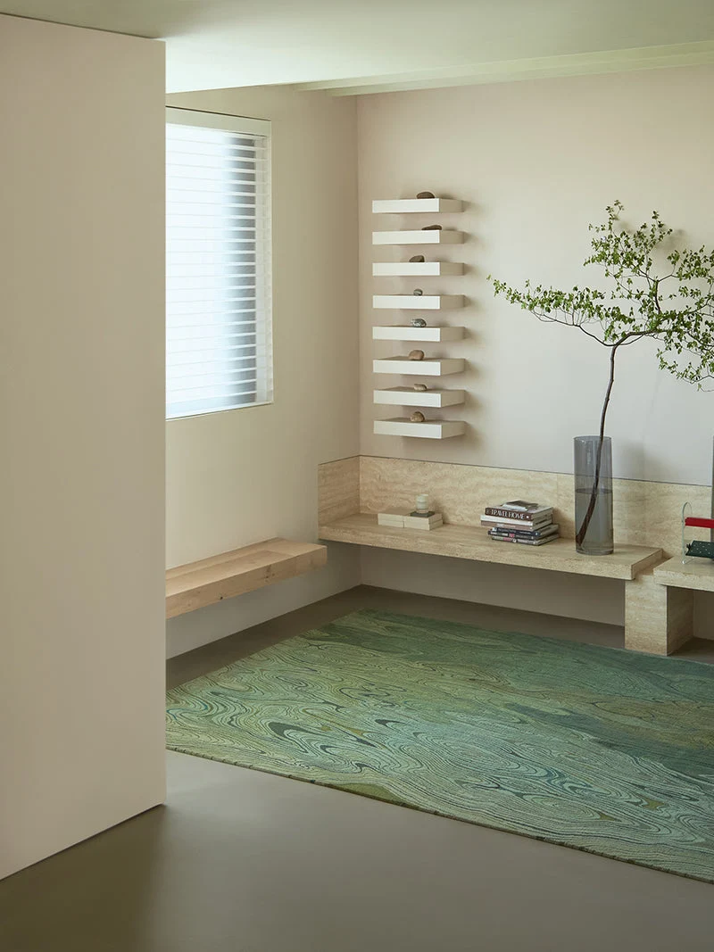 Chiyi Serene Contemplation Tibetan Wool Rug