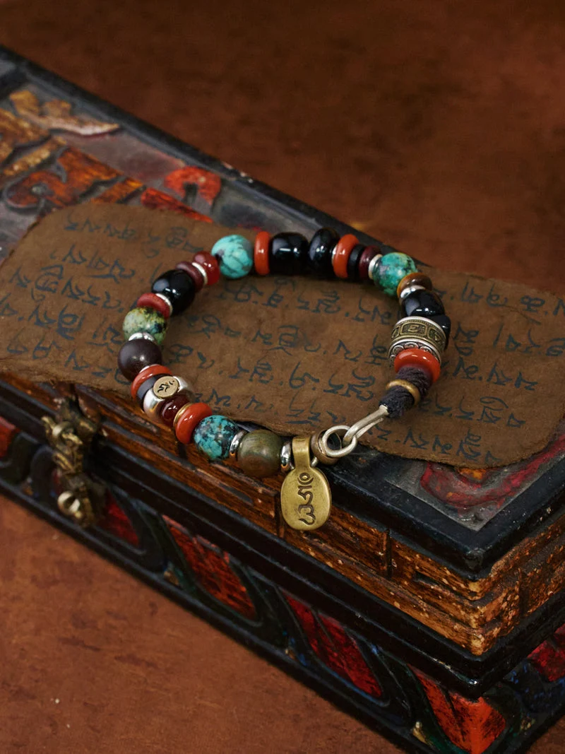 Rooster Zodiac Guardian Tibetan Handmade Bracelet & Necklace