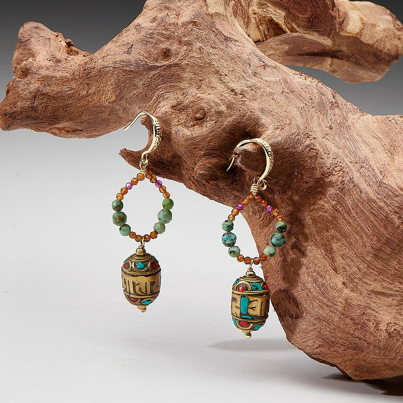 Fortune Blessing Sacred Earrings