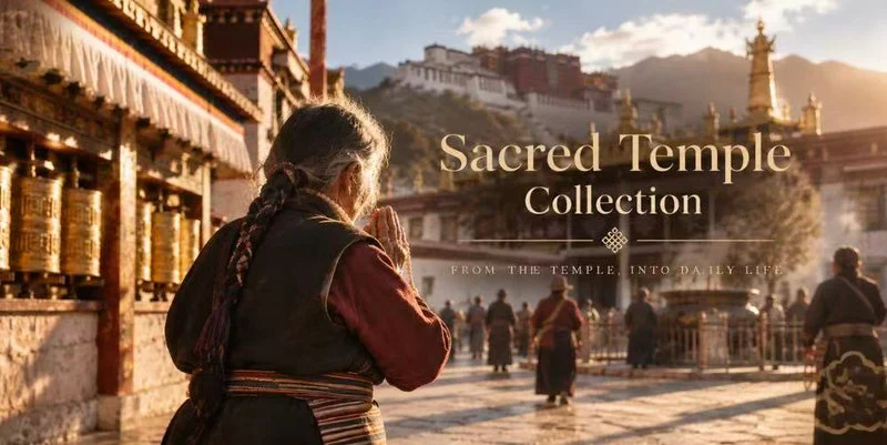 Carry the Blessings of Two Sacred Temples