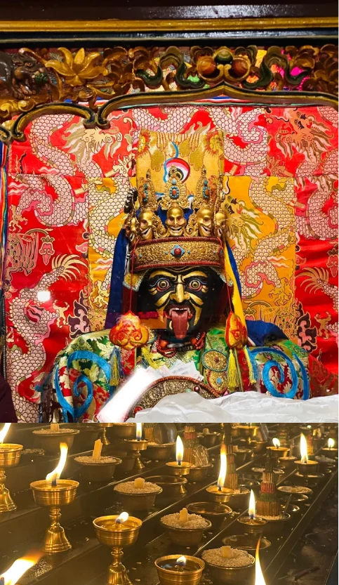 Sacred Light Personalized Tibetan Butter Lamp Offering