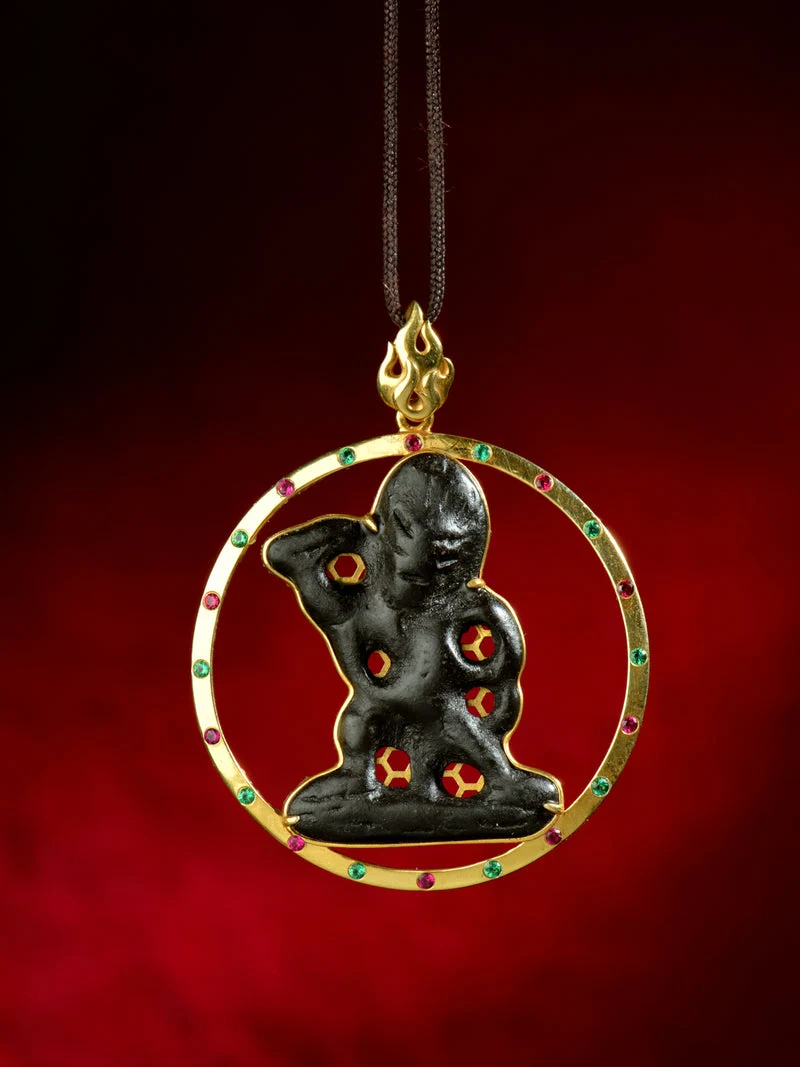 Vajrapani Thokcha Sterling Silver Necklace
