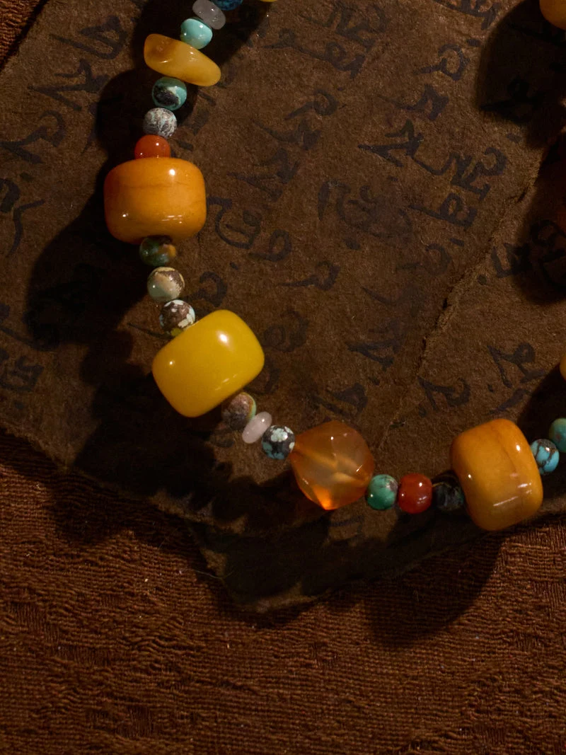 Wealth Protection ZakiRam Multi-Stone Necklace