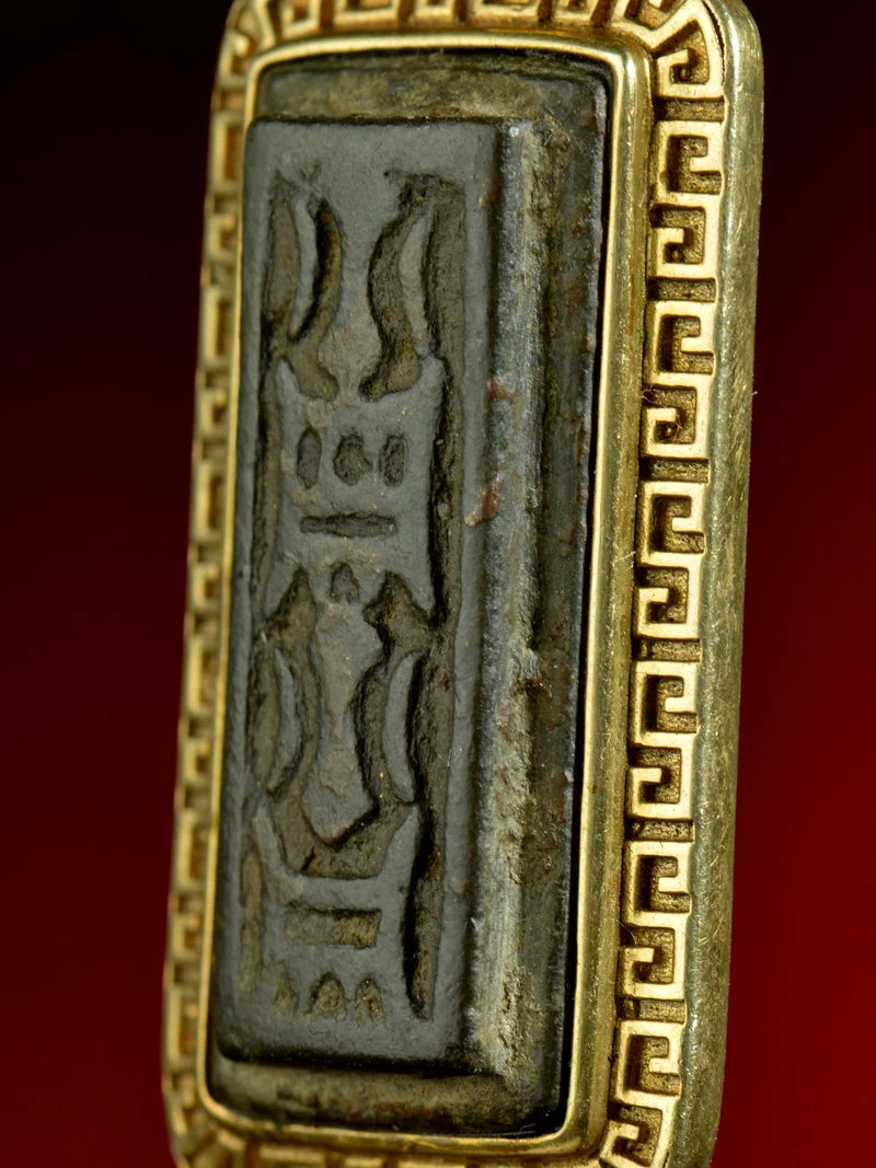 Song Dynasty Vajra Protection Plaque Thokcha Necklace