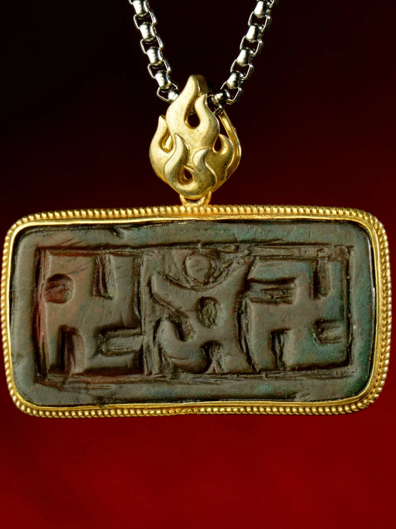 Six-Syllable Mantra Manji Thokcha Necklace