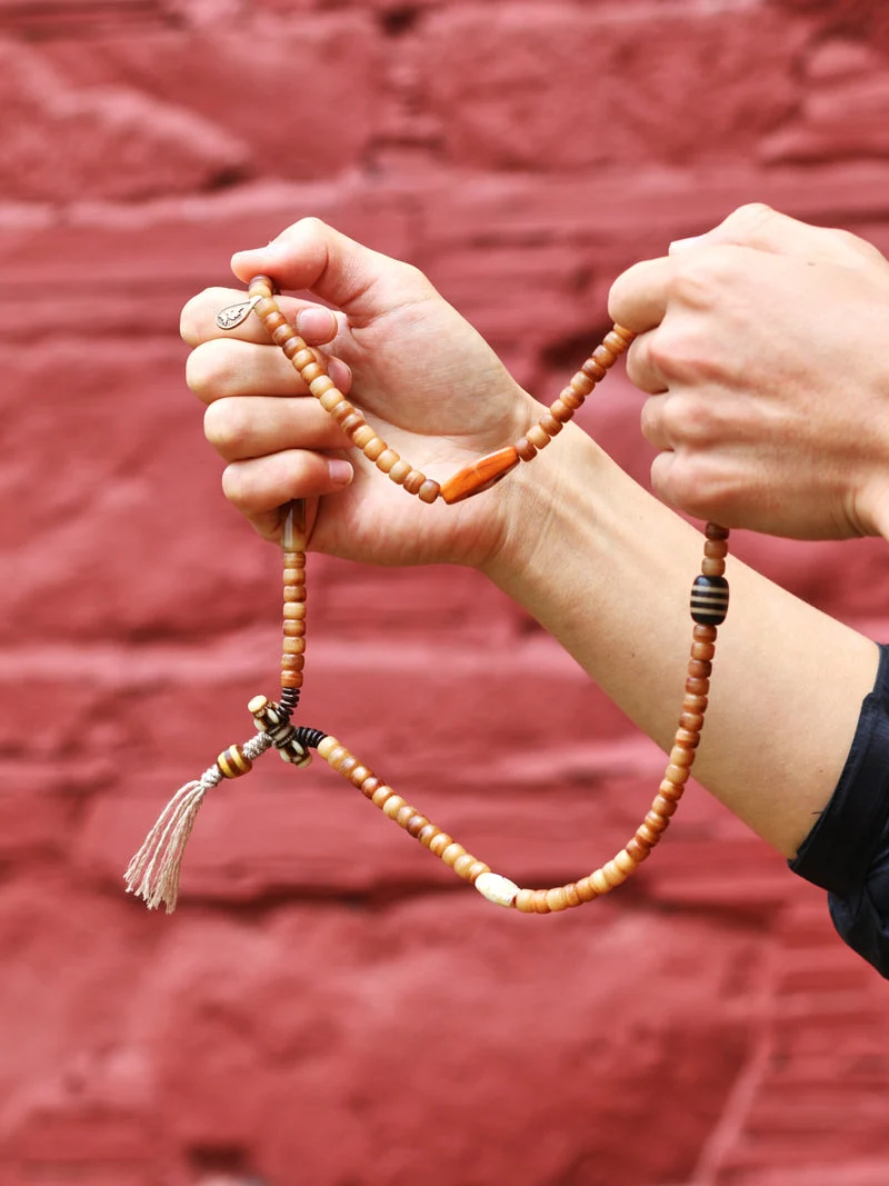 Kailash Energy Guardian Blessings Yak Bone Necklace
