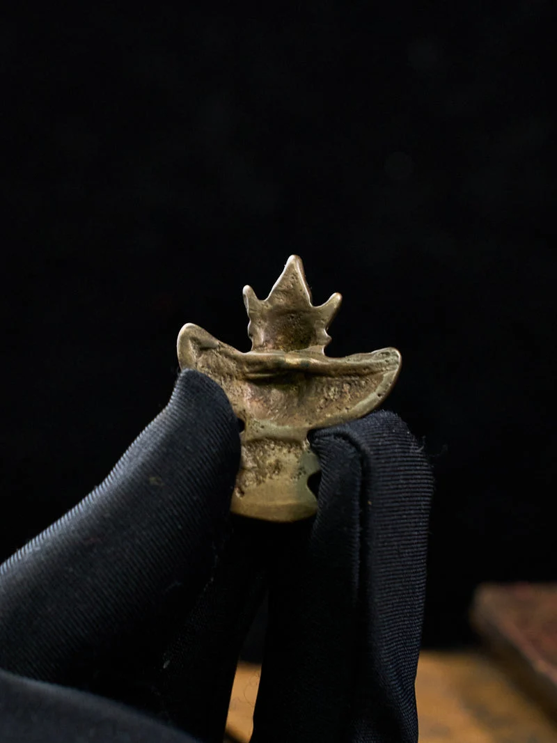 Garuda Thokcha Sky Iron Tibetan Winged Deity Altar Object