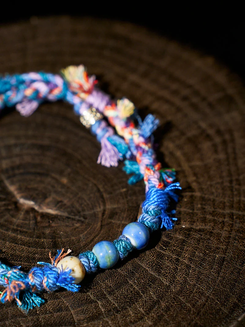 Protection Tibetan Spirit Handwoven Spiritual Bead Bracelet