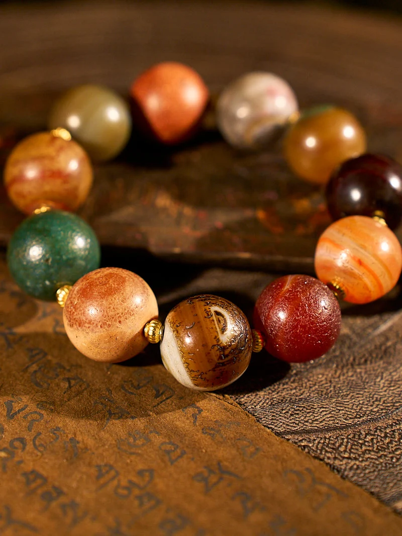 Prosper Balance Ancient Agate Bracelet
