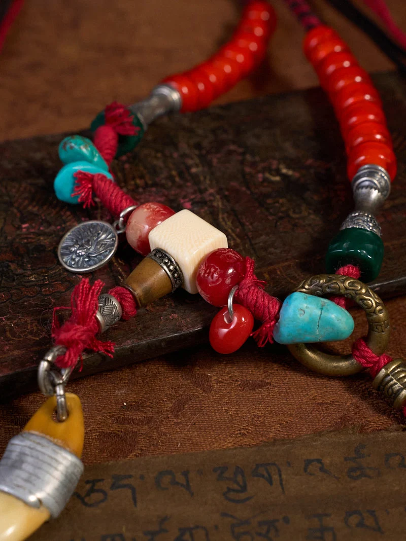 Nomadic Wolf Fang Guardian Necklace
