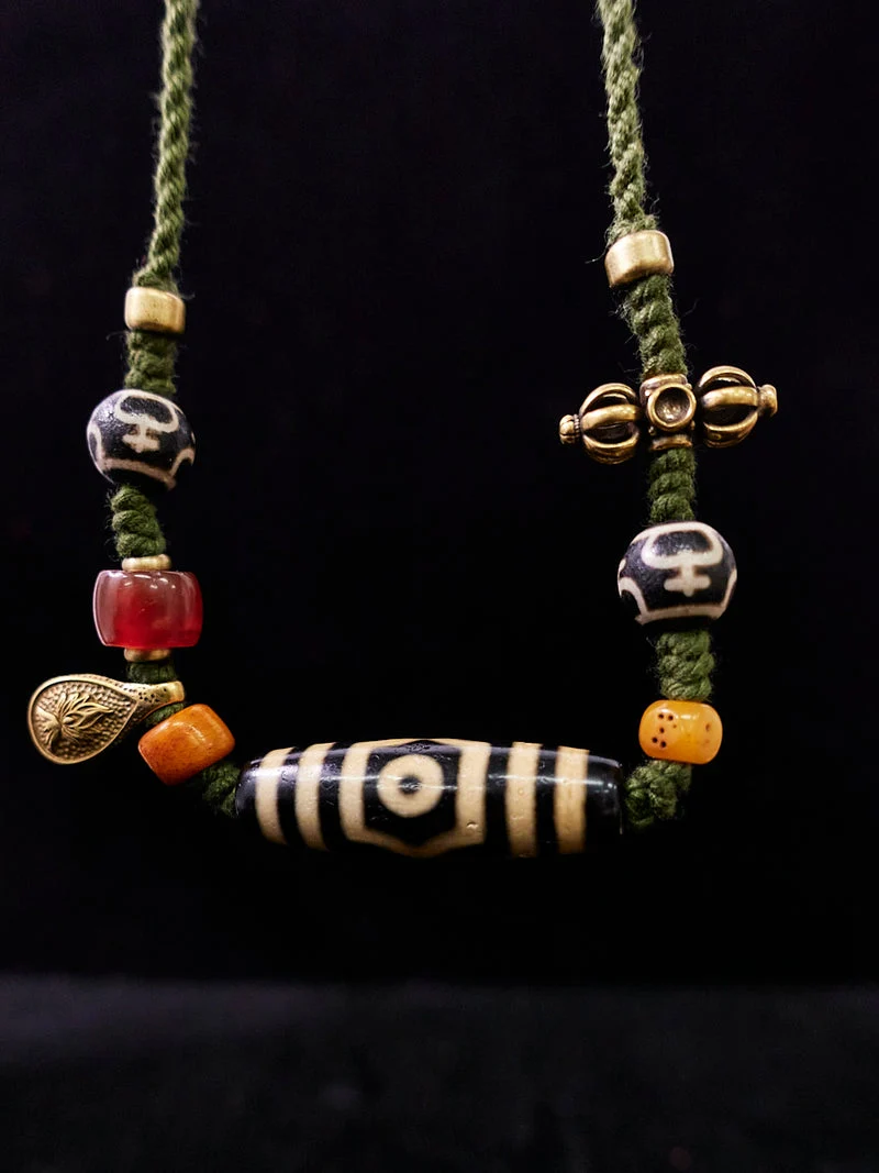 Tri-Eye Guardian Talisman Necklace