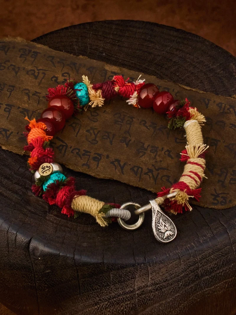 Serenity Guardian Tibetan Handwoven Bracelet