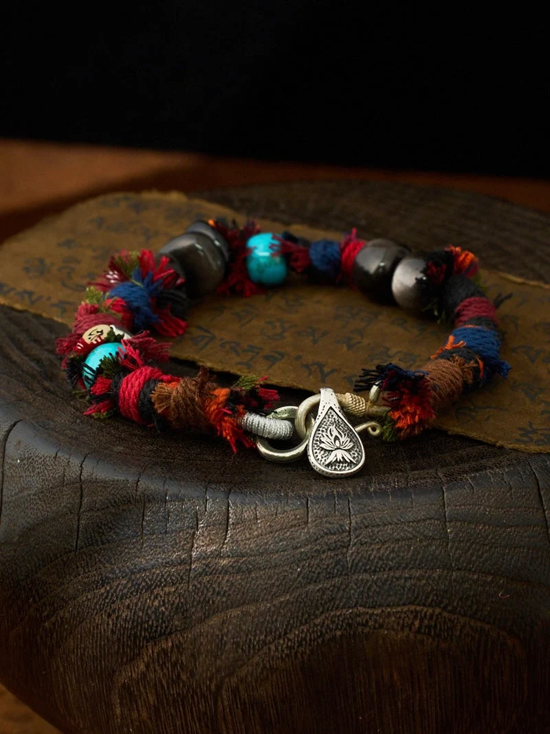 Abundance Guardian Tibetan Handwoven Bracelet