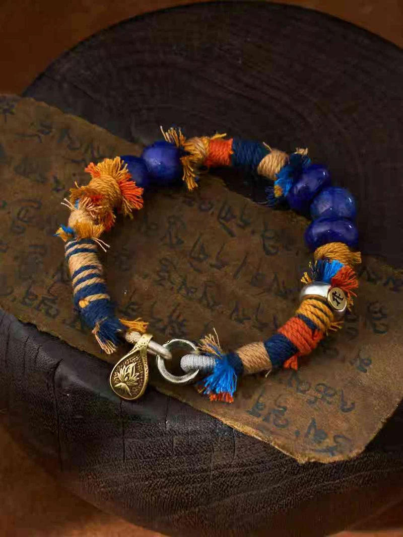 Courage Guardian Tibetan Handwoven Bracelet