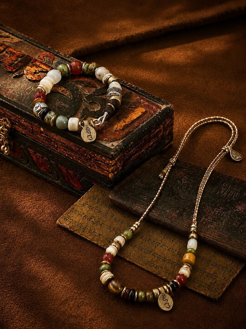 Purpose Guardian Handmade Tibetan Bracelet & Necklace