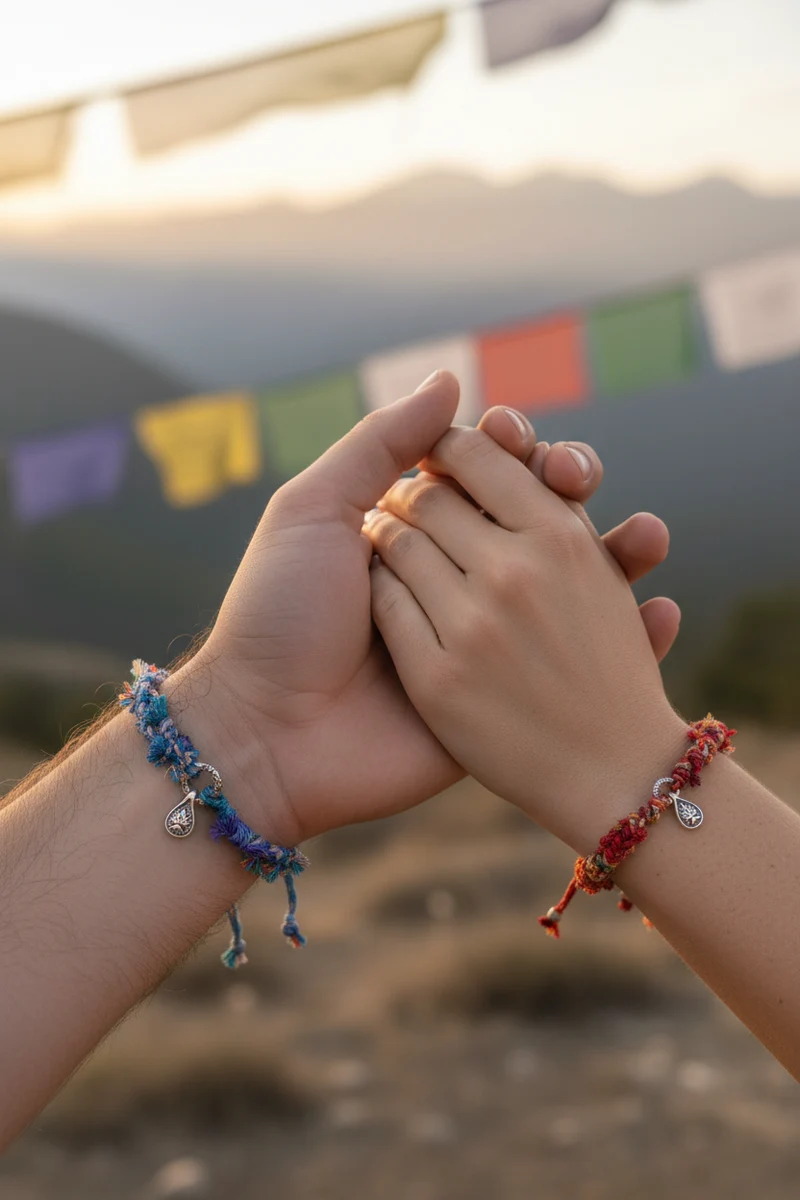 Tibetan Love Bracelet Lifestyle Photo